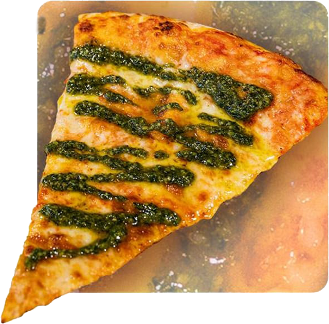 Vodka Pesto Slice..