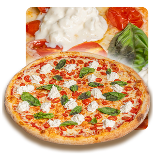 Margherita Stracciatella Whole 20''.