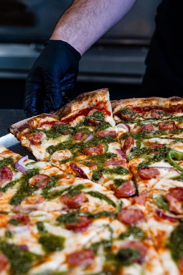 Choripan Slice.