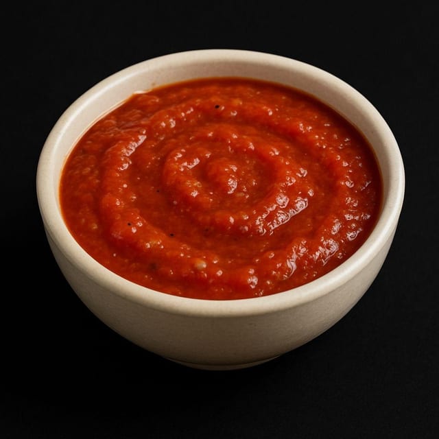 Red sauce.